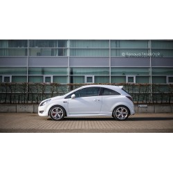 Tubo di ricambio in acciaio inox centrale marmitta NOVUS VSD per Opel Corsa DE OPC GSI