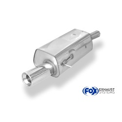 Silenziatore Marmitta Sportivo Ford Fiesta VI ST150 1x90 Tondo