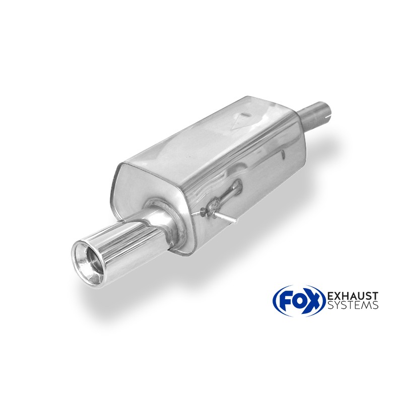 Silenziatore Marmitta Sportivo Ford Fiesta VI ST150 1x90 Tondo