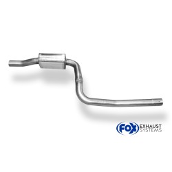 Silenziatore Marmitta Sportivo Ford Fiesta VI ST150 Frontale