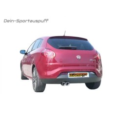marmitta sportiva fiat Bravo II 1600 mjet mjtd 120cv 88kw 77kw