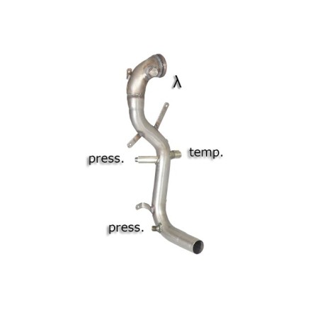 DOWNPIPE FIAT DOBLO 1.3 MJTD MOTORE 263A2000 EURO 5