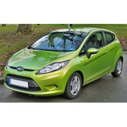 Scarico sportivo marmitta Ford Fiesta MK7 JA8 1.25 1.4 TDCI 2x90mm RL-Design
