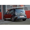 scarico completo acciaio volkswagen UP fino a 08/2018 3 pezzi uscita da