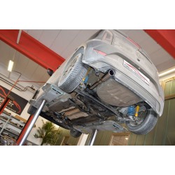 scarico completo acciaio volkswagen UP fino a 08/2018 3 pezzi uscita da