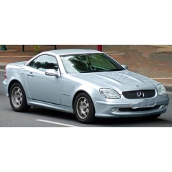 scarico sportivo marmitta Mercedes R170 SLK OVALE taglio sottile