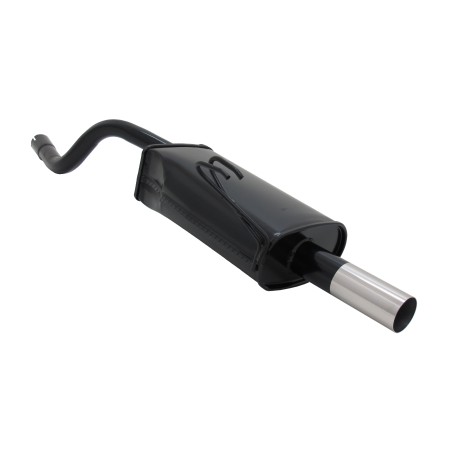 scarico sportivo marmitta fiat punto II tipo 188 uscita singola da 60mm