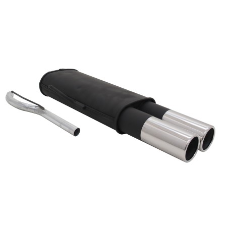 SCARICO SPORTIVO PER PASSAT 35i 2 X 90MM DAL 1983 AL 1994