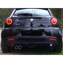 kit sportivo marmitta 3 pz alfa romeo mito 1400 16v TB 884020-X