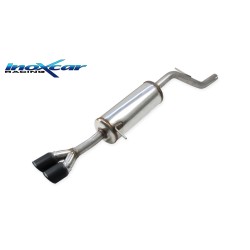 alfa romeo junior scarico sportivo Posteriore con uscita 2 x diam. 80 RACING BLACK CERAMIC