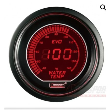 manometro PROSPORT SERIE EVO TEMP ACQUA 216EVOWT DIAM 52MM
