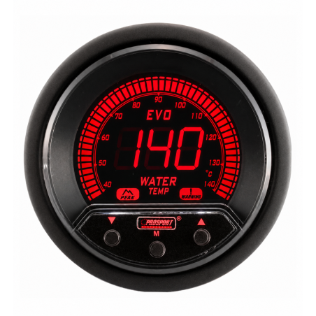 MANOMETRO PROSPORT TEMPERATURA ACQUA 216EVOWT PK DIAM 52MM