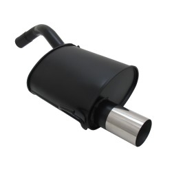 Scarico Sportivo marmitta posteriore Alfa 147 Singolo 90mm RL Design
