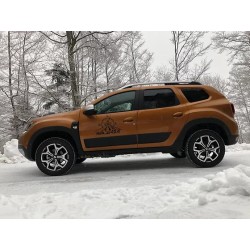 MOLLE RIALZO 30MM E RINFORZO DACIA DUSTER 2WD MOD.HS kit da 4pz