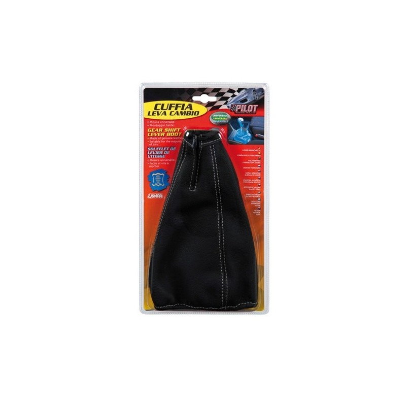 Cuffia leva cambio nera - grigio