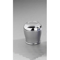 Pomello ISOTTA Puma Pelle Grigio Inox