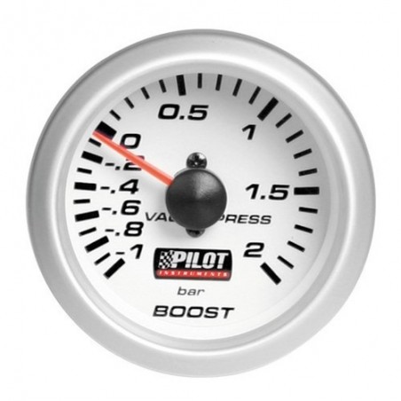 Manometro Pressione Turbo - Ø 2” (52 mm) - Blue-Light