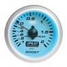 Manometro Pressione Turbo - Ø 2” (52 mm) - Blue-Light