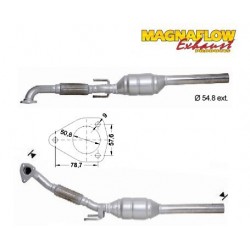 Catalizzatore metallico Golf, Toledo, Vento 1.9 TDI 200 celle