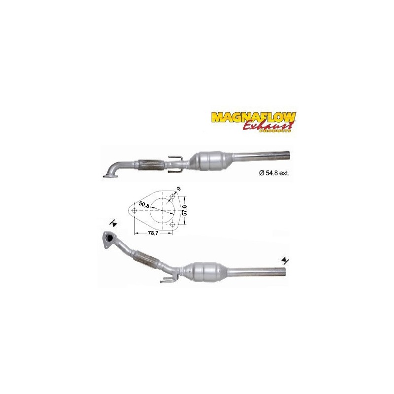 Catalizzatore metallico Golf, Toledo, Vento 1.9 TDI 200 celle