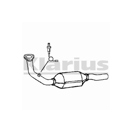 Catalizzatore Lancia Y10 1100 8v 