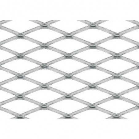 Racing-Grill - Rombo medio 6x12 mm satinato