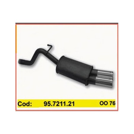 Marmitta Sportiva Asso Racing Grande Punto