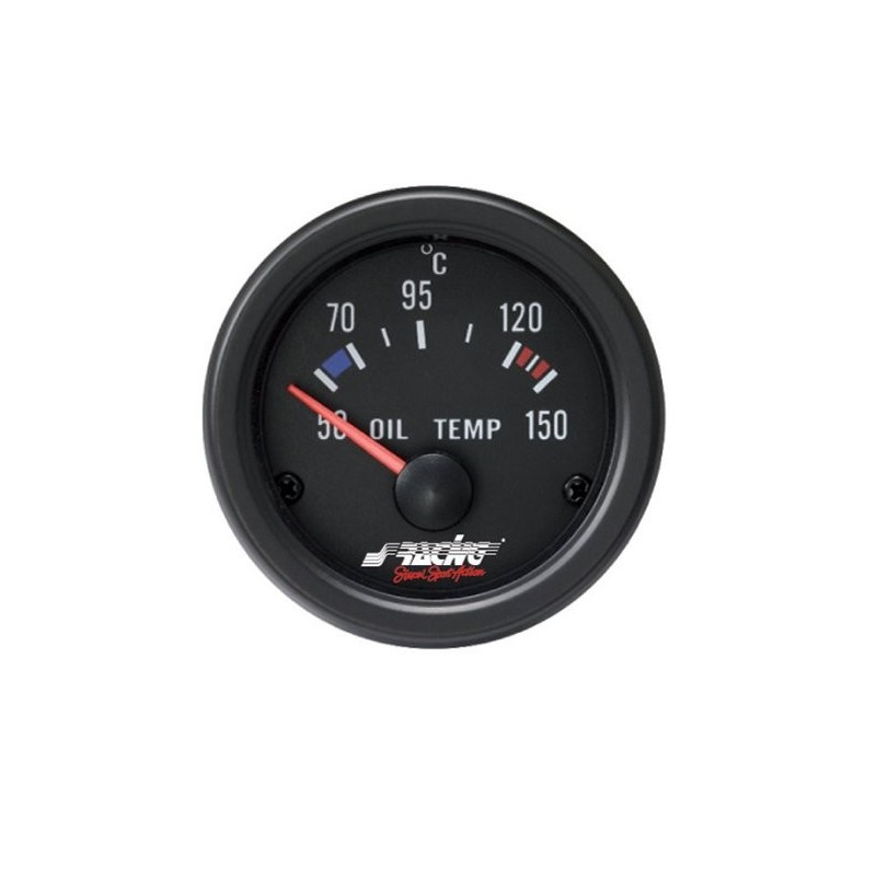 Manometro Pressione Olio Jom - 52 mm Nero Manometro Pressione Olio Jom - 52 mm Nero