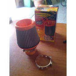 Filtro aria sportivo ad alte prestazioni in acciaio inox 06130