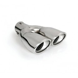 Terminale Marmitta doppio ovale 66 x 90 mm  pilot