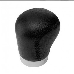 Pomello universale pelle nero