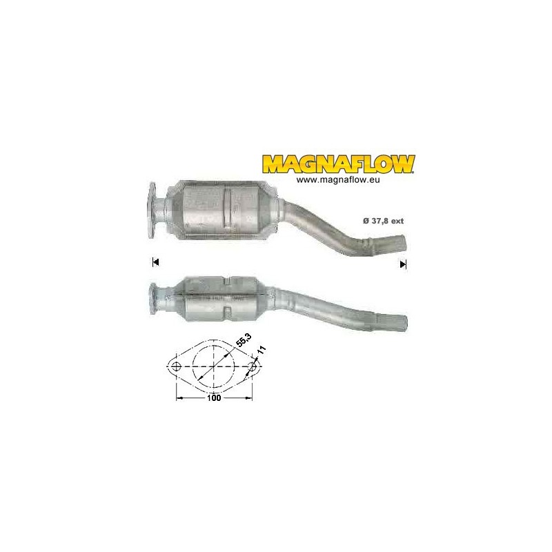 Catalizzatore Fiat 600 1100 54cv
