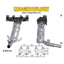 Catalizzatore Fiat 600 1100 54 cv 187A1000