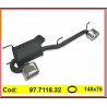 Doppio Scarico per BMW serie 1 e87 ovale