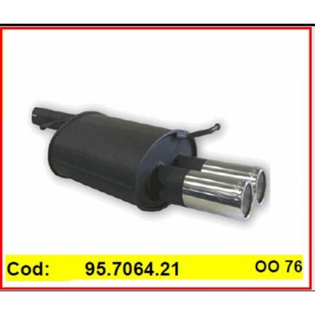 Scarico Sportivo Audi A4 B8 8k2 140cv