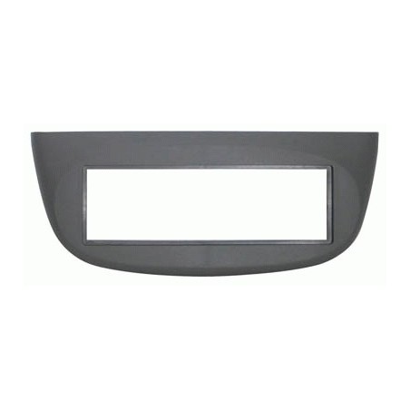 Mascherina con foro ISO colore grigio Renault Twingo dal 2007