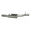 marmitta sportiva silenziatore centrale audi s3 tfsi quattro 3p