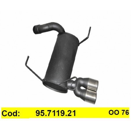 Marmitta sportiva bmw e91 325i - 325xi - 330i - 330xi