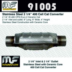 catalizzatore ovale schiacciato 91005 magnaflow schulz 57mm