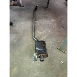 Doppio scarico Artigianale per bmw 530gt doppio tondo 76mm