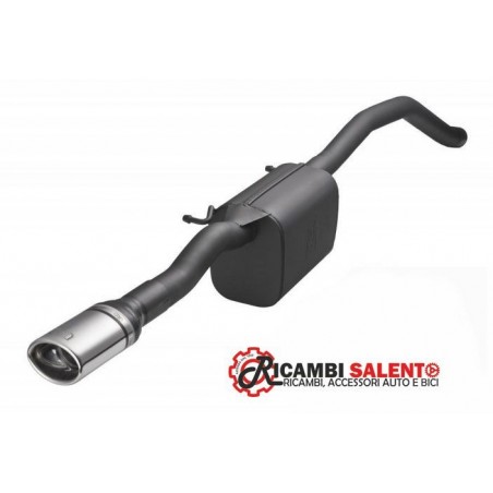 marmitta mercedes classe b w245 uscita ovale 1.5cc 2.0cc