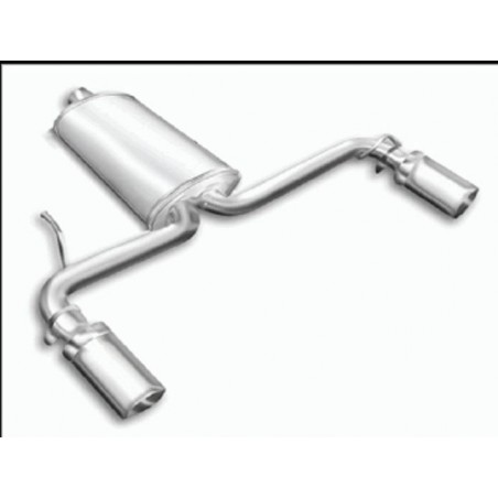 Scarico doppio per Giulietta 1.4TB - 1.6JTDM