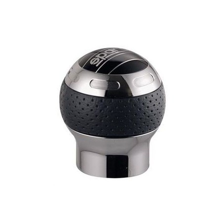 pomello sparco globe nero alluminio