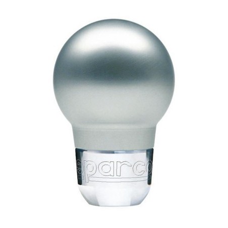 pomello racing sparco anodizzato grigio sferico