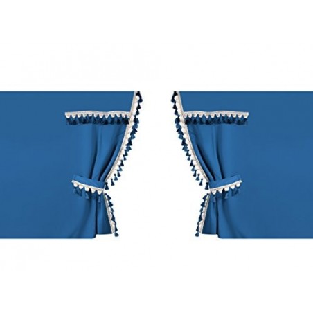 TENDE PERIMETRALI OSCURANTI COLORE BLU 4PZ 60 GANCI