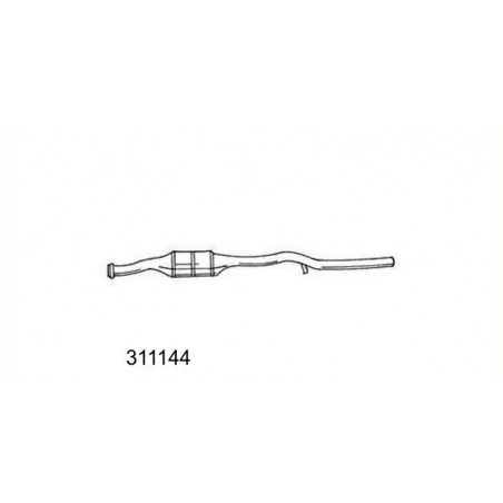 Catalizzatore fiat uno 1.0 start dal 93 al 95 48hp