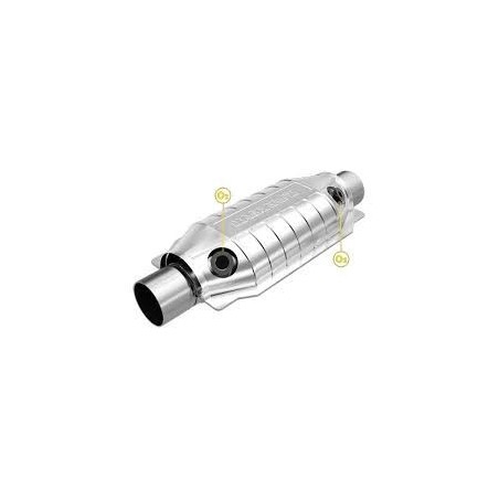 Catalizzatore sportivo 200 celle universale con doppia sonda 63.5mm