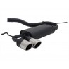 Marmitta sportiva posteriore golf 5 audi a3 2 x 76mm sr
