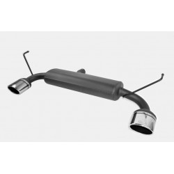 Scarico sportivo nissan qashqai 2.0 104kw duplex 120*80mm