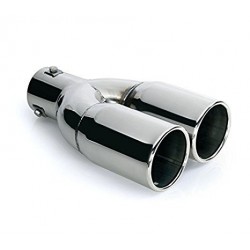 Doppio scarico Artigianale per bmw 530gt doppio tondo 76mm